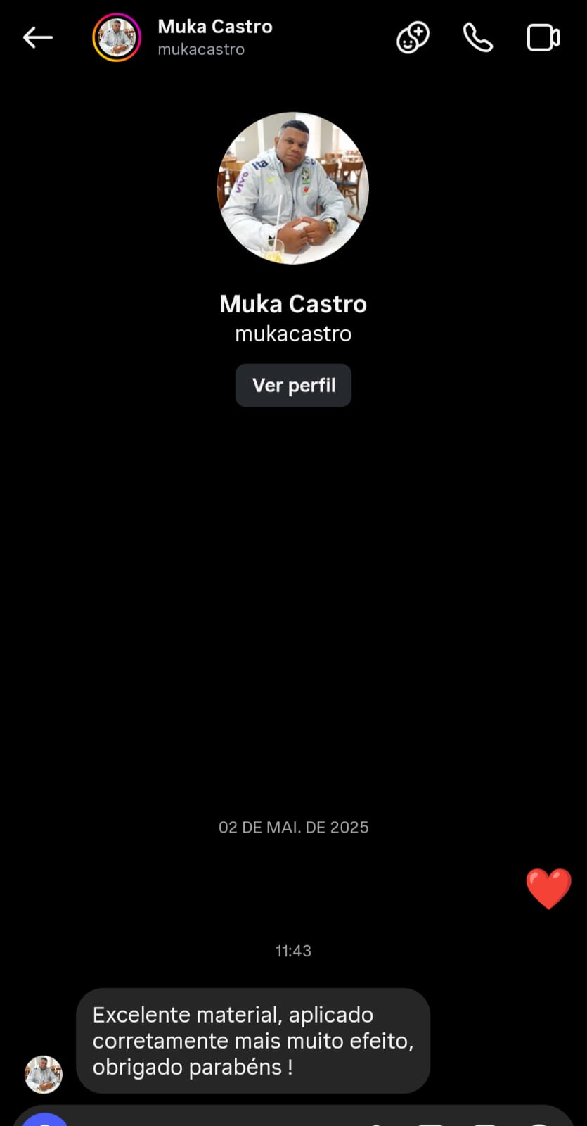 Depoimento real de Muka Castro